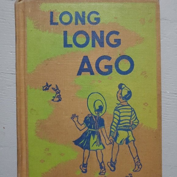 Long Long Ago By Marjorie Pratt & Mary Meighen EX-LIB HC Vtg 1930s - Picture 2 of 6
